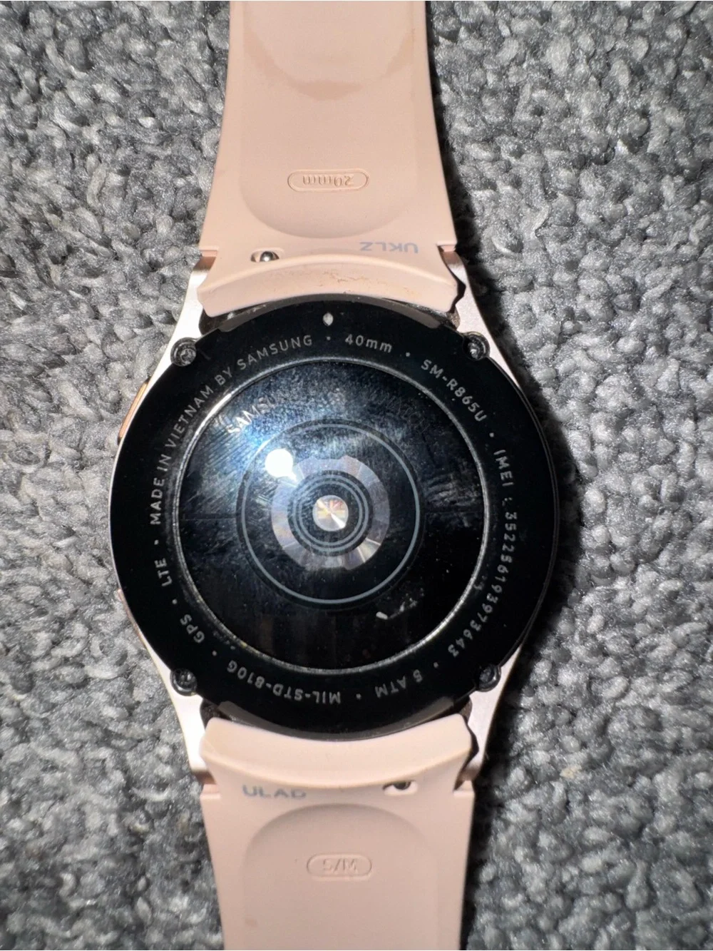 Samsung galaxy Rose Gold watch 4